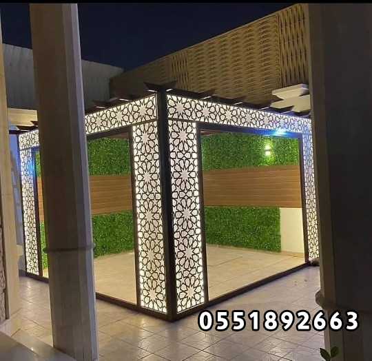 مهندس تنسيق حدائق برجولات لكسان جدة -حداد جدة سواتر حديد سواتر بلاستيك 0551892663 سواتر شرئح سواتر قماش مظلات قماش للمظلات برجولات وتنسيق حدائق 0551892663 مظلات لكسان 