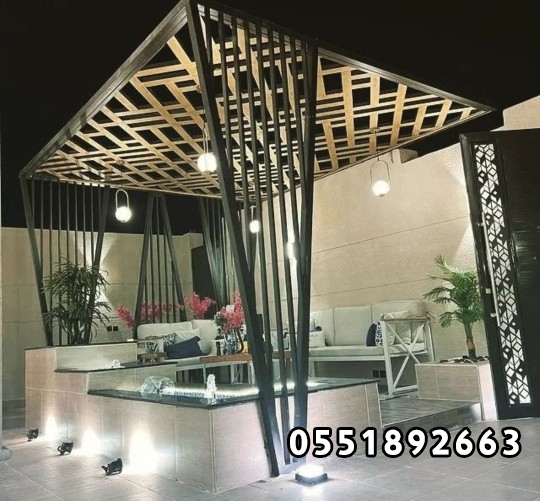 مهندس تنسيق حدائق برجولات لكسان جدة -حداد جدة سواتر حديد سواتر بلاستيك 0551892663 سواتر شرئح سواتر قماش مظلات قماش للمظلات برجولات وتنسيق حدائق 0551892663 مظلات لكسان 